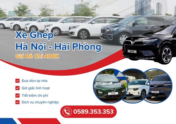 xe ghep ha noi hai phong anh 1